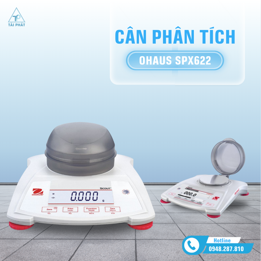 CÂN ĐIỆN TỬ OHAUS SPX622 3 Cân Phân Tích Điện Tử Ohaus