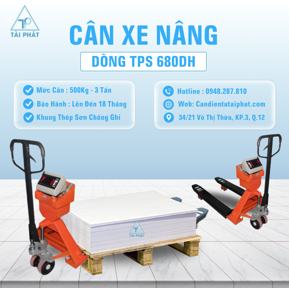 CÂN XE NÂNG 680DH 2 Cân xe nâng pallet