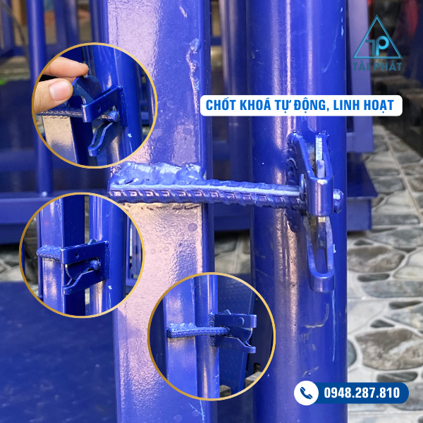 Chốt khoá linh hoạt - tự động