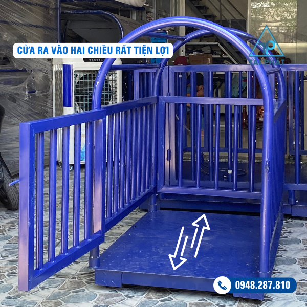 Hai cửa ra vào cực thuận tiện