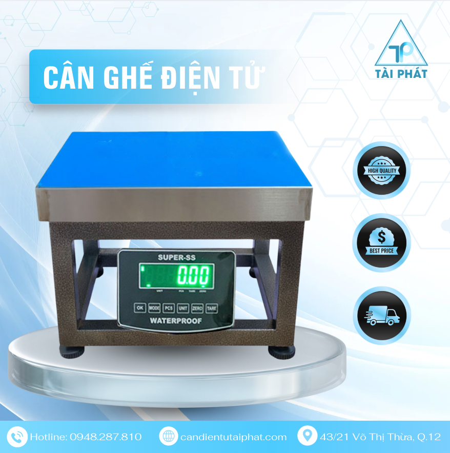 Hướng dẫn hiệu chỉnh Cân Ghế Điện Tử Super - SS