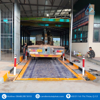 Trạm Cân Xe Tải Dạng Chìm