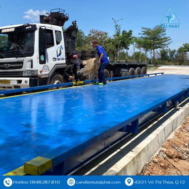 CÂN XE TẢI 80 TẤN KIỂU NỔI ( LẮP NỔI )