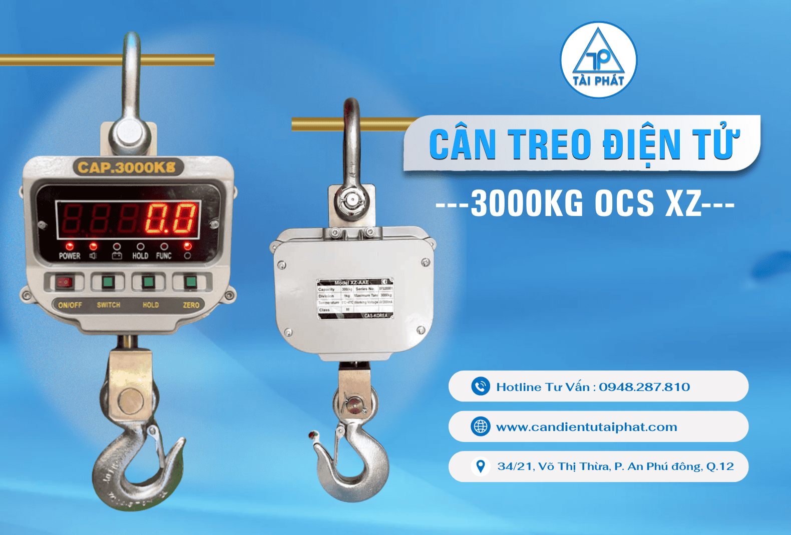 Cân Treo Điện Tử