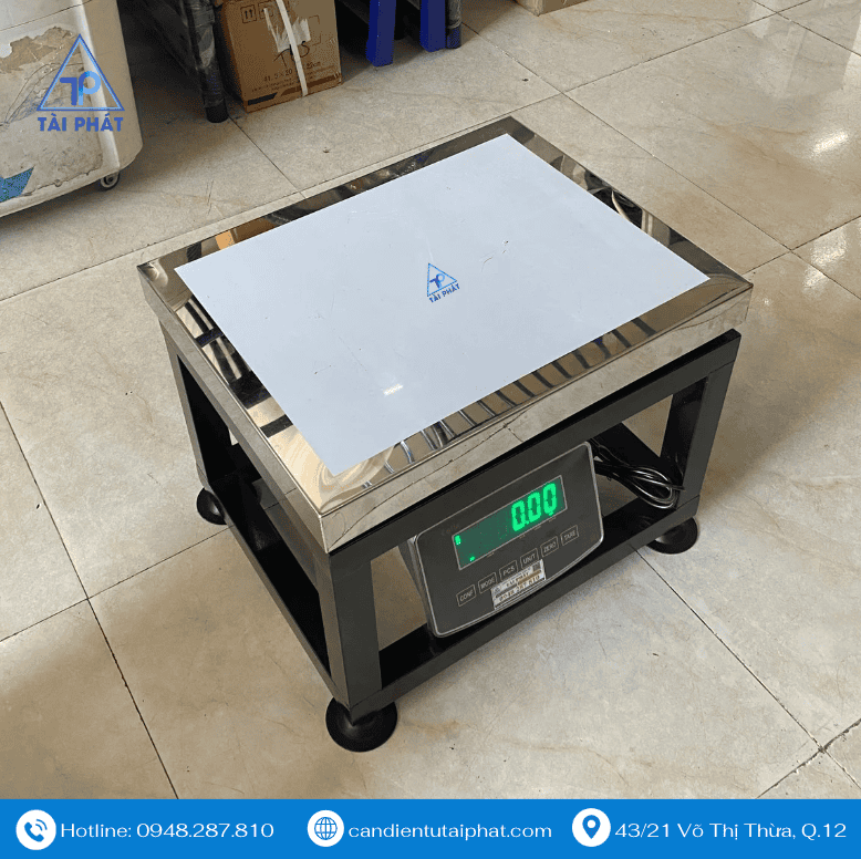 Cân ghế điện tử là gì? Ưu điểm nổi bật và ứng dụng thực tế trong doanh nghiệp 4 Mặt bàn cân bằng thép không gỉ
