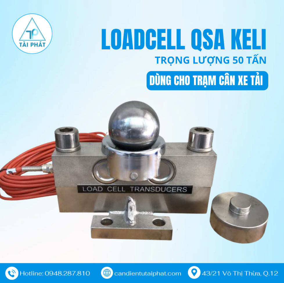 Báo Giá Trạm Cân Xe Tải 40 Tấn Mới Nhất 2025 – Tối Ưu Giá Cho Khách Hàng 4 Loadcell (Cảm Biến Lực) Cân Xe tải