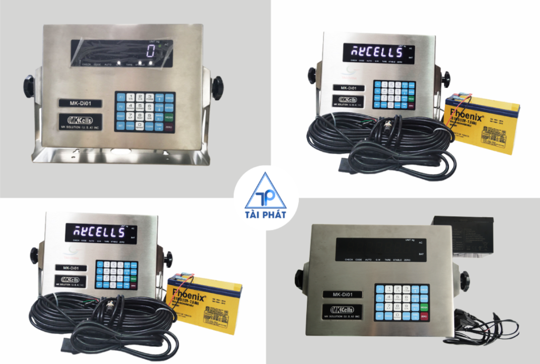 BỘ CHỈ THỊ DI01 – MKCELL USA 7 ĐẦU CÂN CHỈ THỊ CÂN XE TẢI