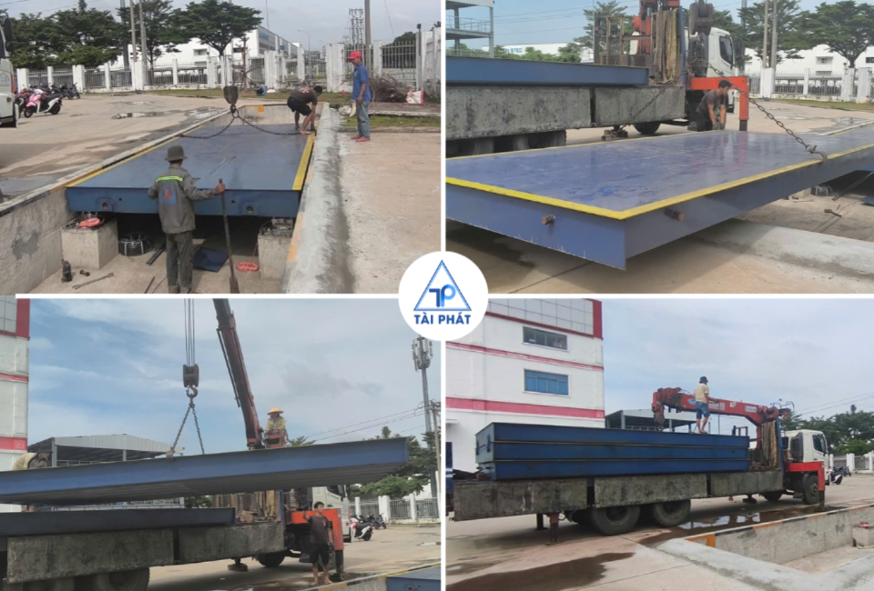 KHUNG BÀN CÂN ( SÀN CÂN ) 6 Khung Bàn Cân Xe Tải Điện Tử