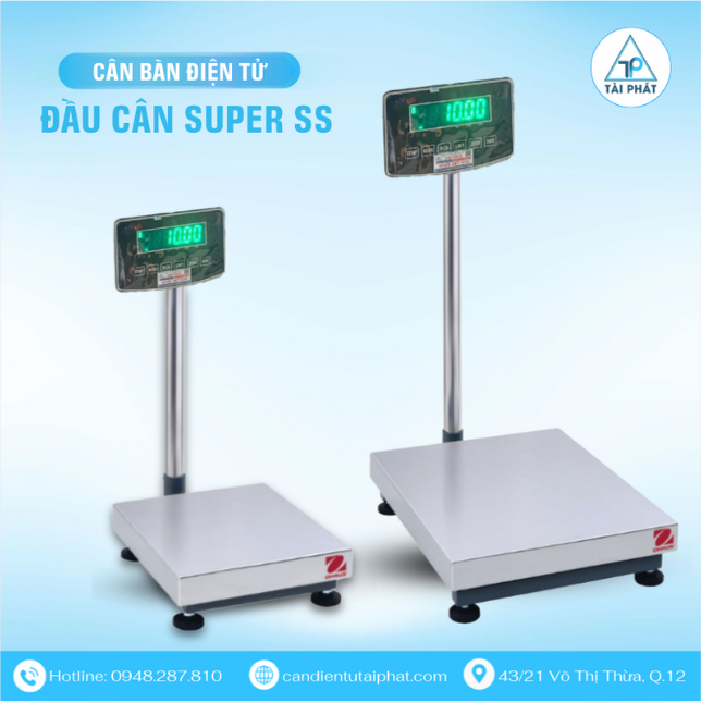 Cân Bàn Điện Tử Super SS
