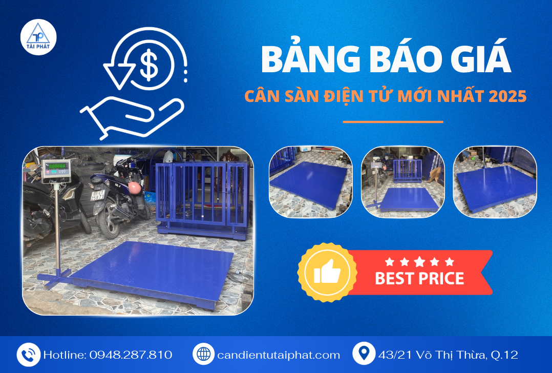 Bảng Báo Giá Cân Sàn Điện Tử Mới Nhất 2025 - Tư Vấn Chọn Đúng Nhu Cầu Thực Tế 3 Bảng Báo Giá Cân Sàn Điện Tử Mới Nhất 2025
