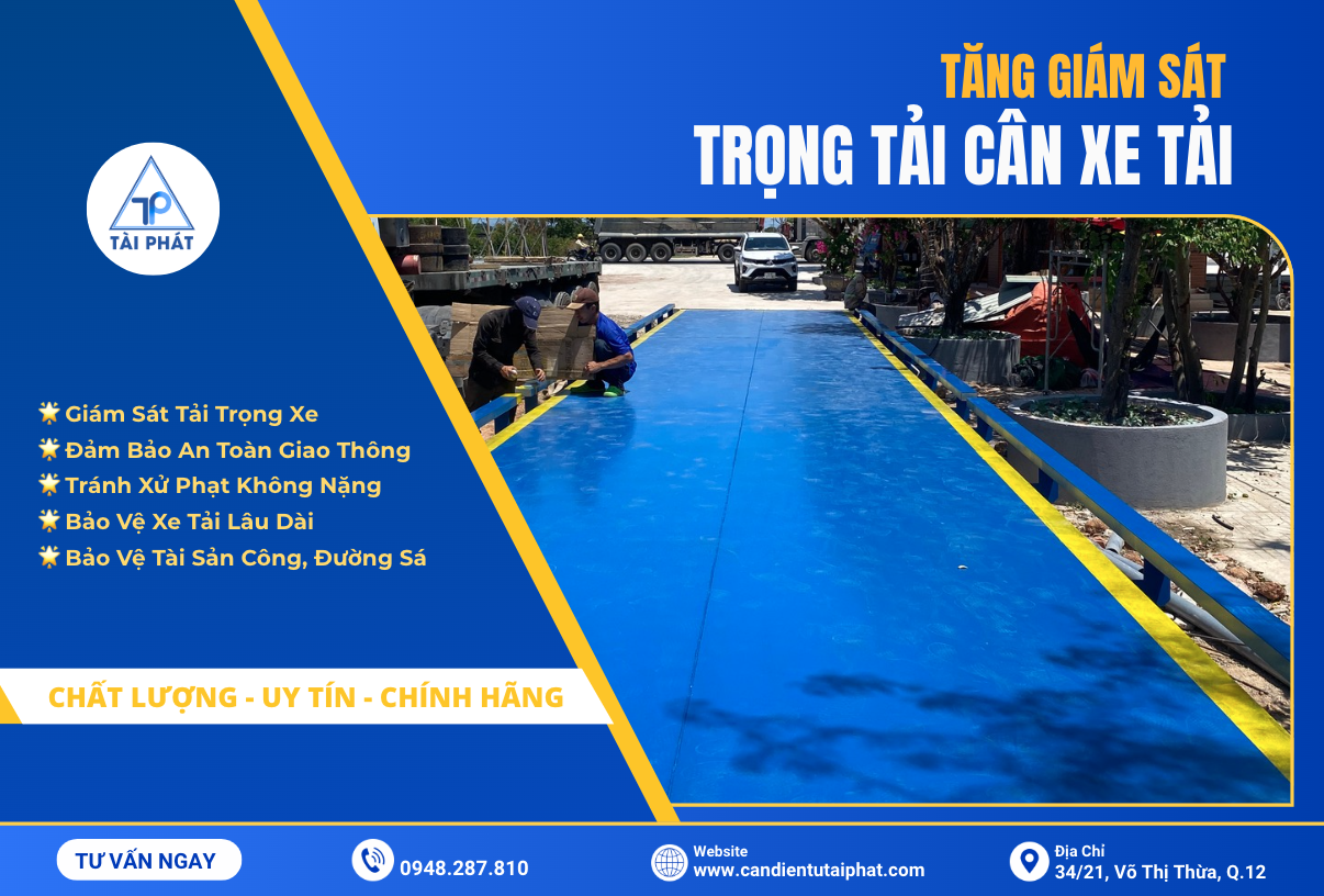 TĂNG GIÁM SÁT TẢI TRỌNG CÂN XE TẢI - CHỐNG QUÁ TẢI XE LƯU THÔNG ĐƯỜNG BỘ 3 Tăng giám sát trọng tải cân xe tải - trạm cân xe tải