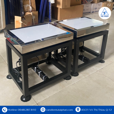 Khung cân ghế điện tử sắt sơn chống gỉ
