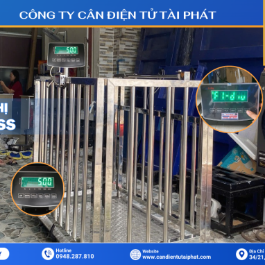 CÂN HEO ĐIỆN TỬ INOX 300KG B19S 17 Đầu cân hiển thị Super SS