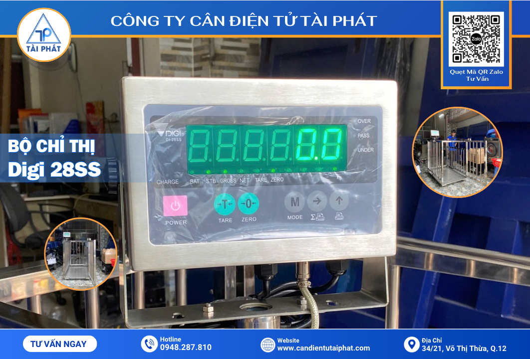 Cân Hoe Điện Tử Inox Digi 28SS