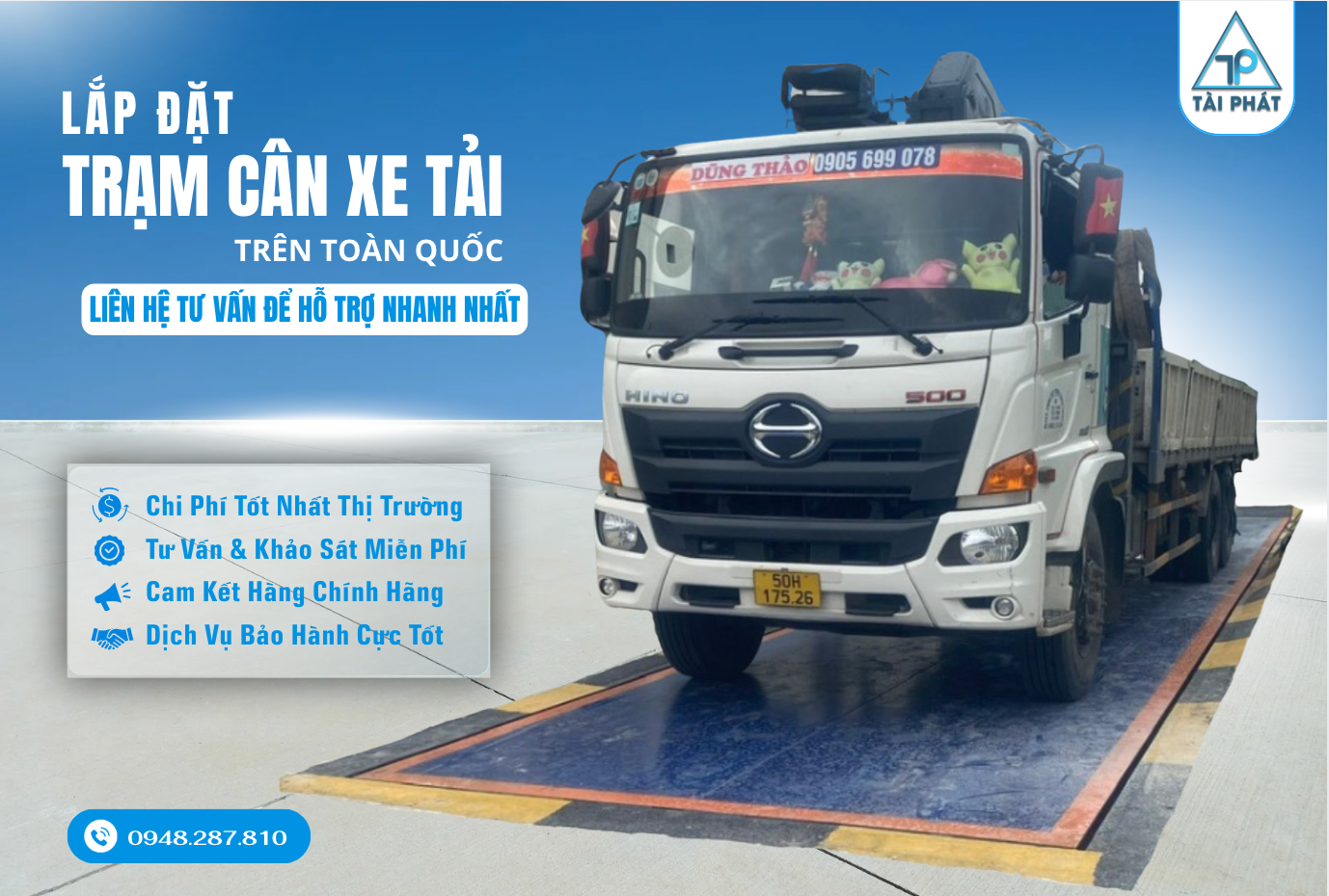 Mừng Quốc Khánh 2/9 - Tài Phát Đồng Hành Cùng Doanh Nghiệp Với Các Giải Pháp Cân Điện Tử Toàn Diện 2 Trạm cân xe tải 20 tấn - 120 tấn