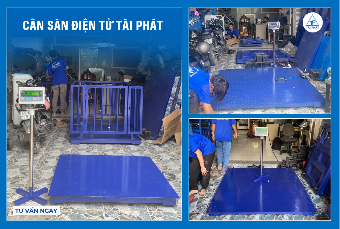 Mừng Quốc Khánh 2/9 - Tài Phát Đồng Hành Cùng Doanh Nghiệp Với Các Giải Pháp Cân Điện Tử Toàn Diện 3 Cân sàn điện tử