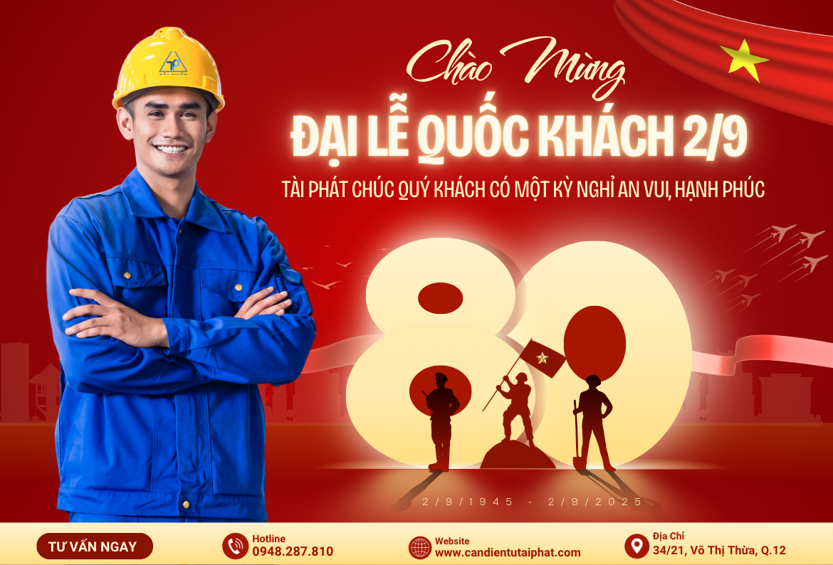 Mừng Quốc Khánh 2/9 - Tài Phát Đồng Hành Cùng Doanh Nghiệp Với Các Giải Pháp Cân Điện Tử Toàn Diện 1 Chào mừng đại lễ quốc khánh 2/9 - Tài Phát xin gửi lời chúc tốt đẹp đến quý khách hàng