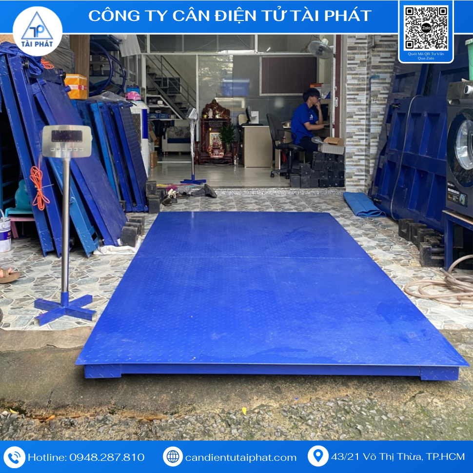 Cân Sàn Điện Tử 1M5x3M JWS Super SS