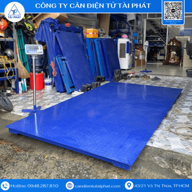 CÂN SÀN ĐIỆN TỬ 3 TẤN MTCELL T9 5 Cân điện tử tải trọng 3 tấn - kích thước 1m5x3m