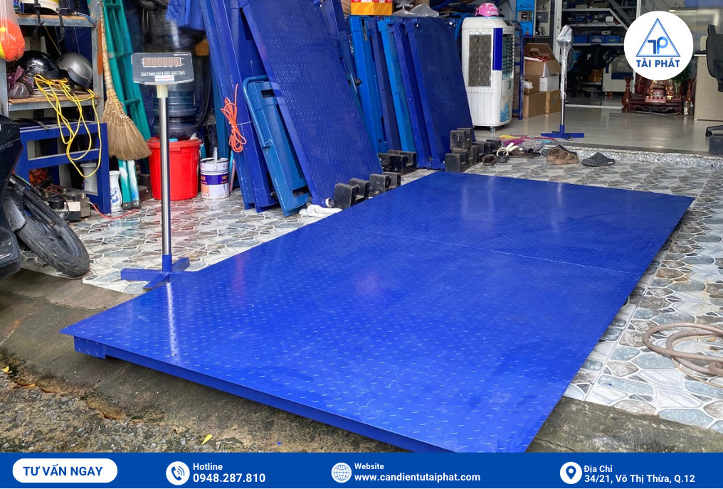Những ứng dụng của cân sàn điện tử 3 tấn 
