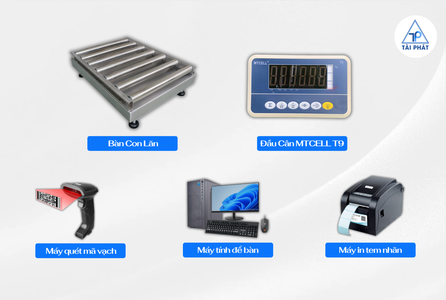 Các thiết bị Vận hành cân con lăn điện tử tự động MTCELL T9