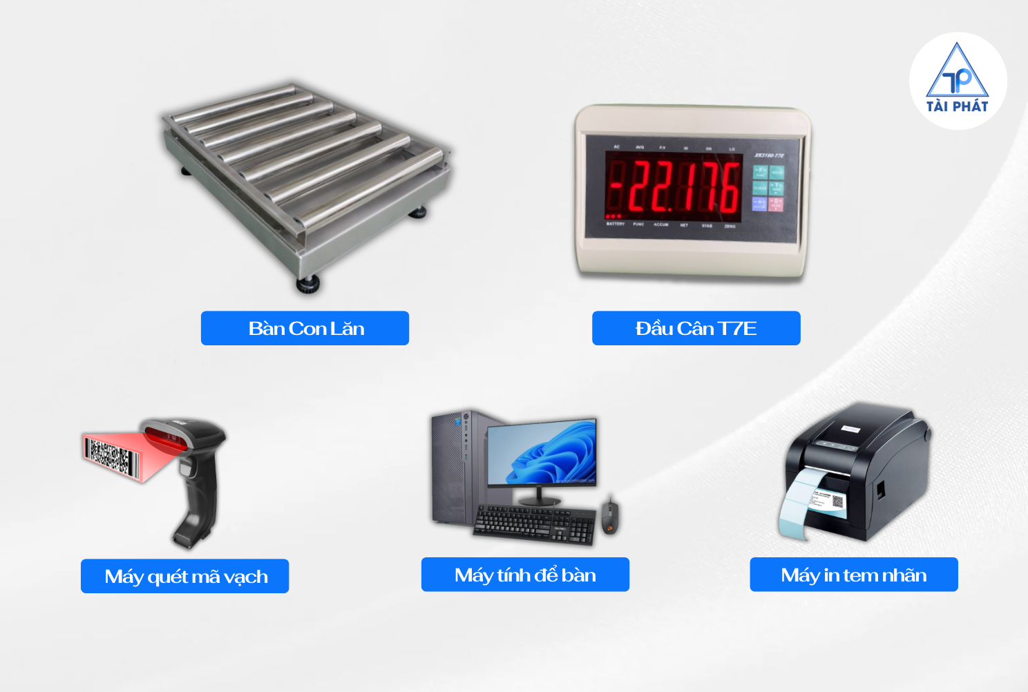 Cậu Tạo các thiết bị của cân băng tải con lăn T7E