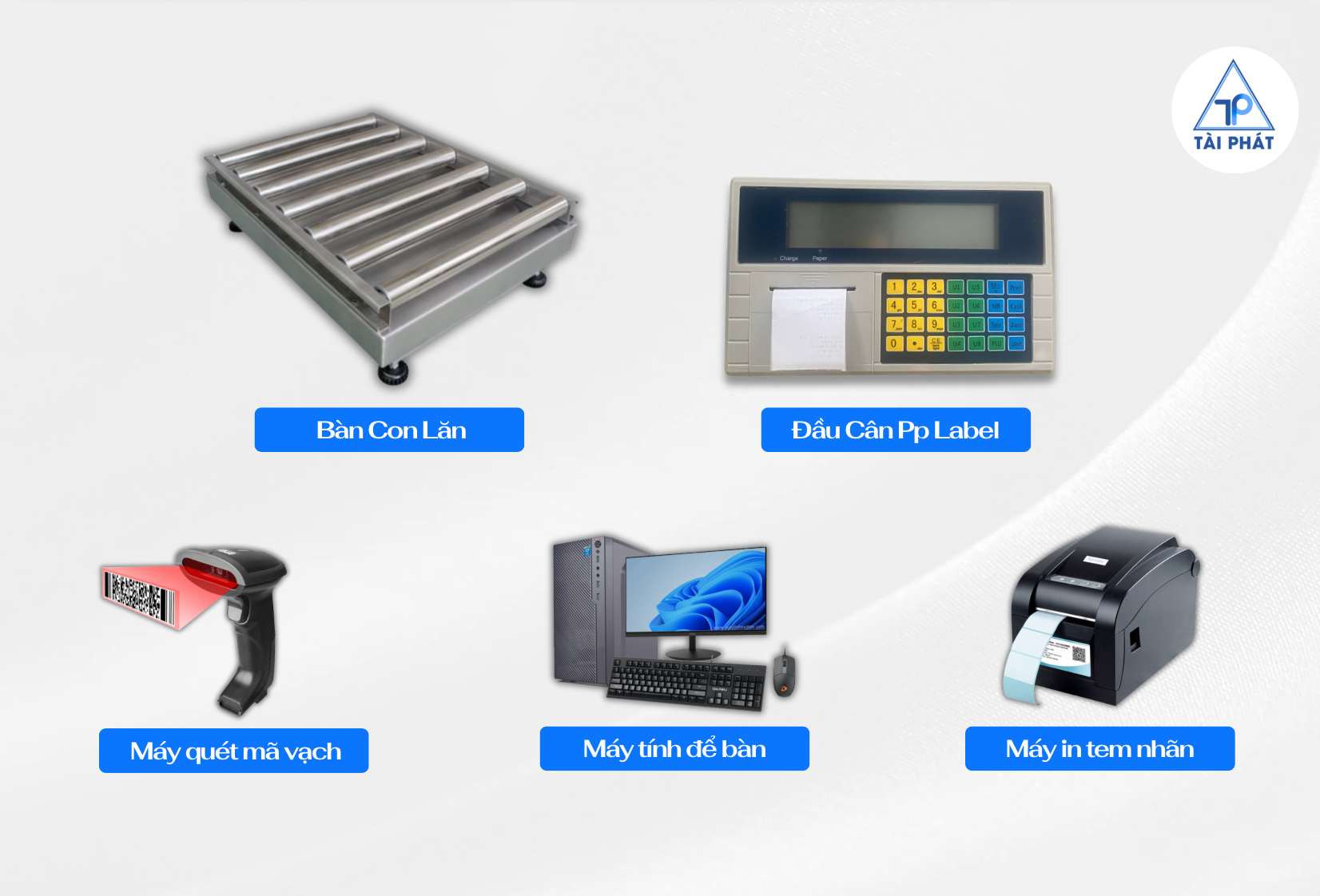 Các thiết bị nổi bật của cân con lăn điện tử Pp Label