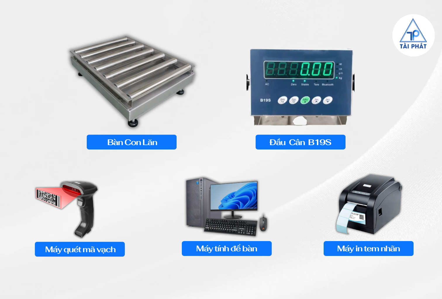 Các Thiết Bị Của Cân Điện Tử Tự Động B19S