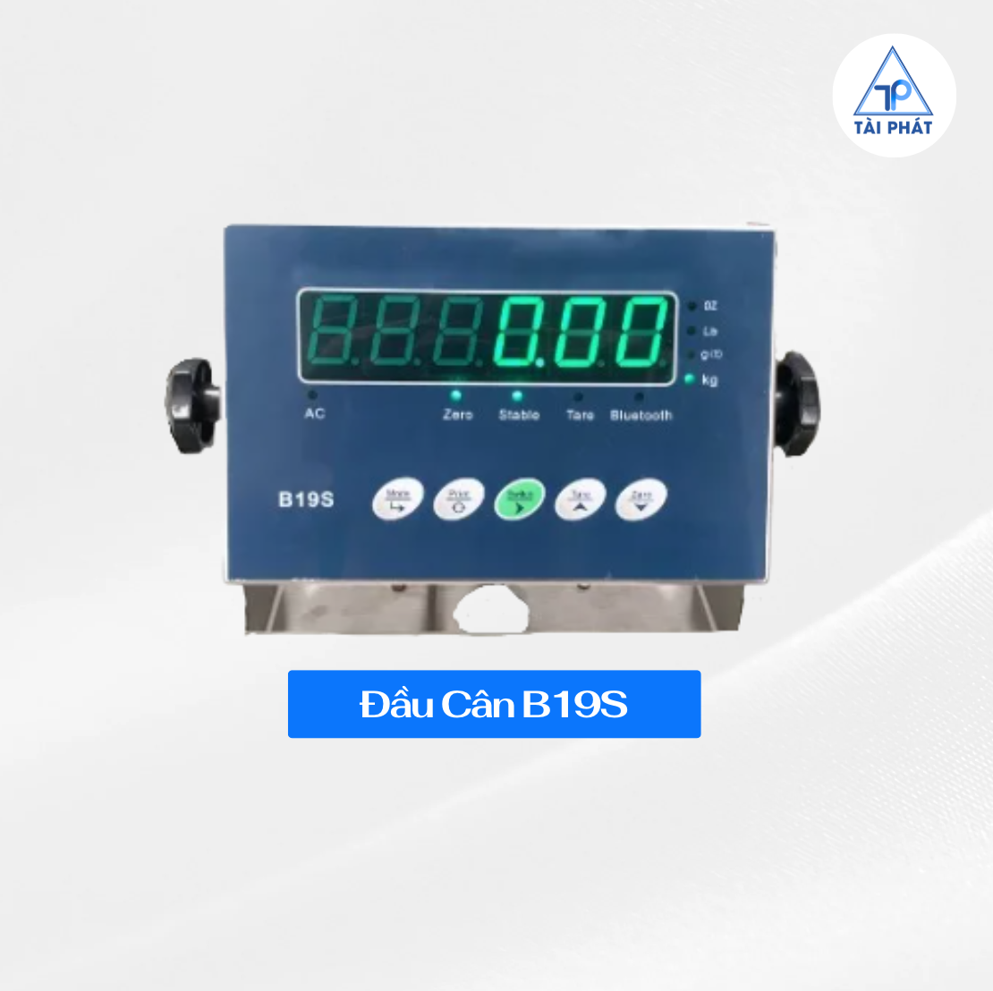 Khởi động cân đến khi màn hình hiển thị 0.00